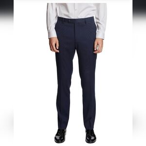 Paisley And Gray 32X32 Slim Dress Pant Navy Blue Trouser